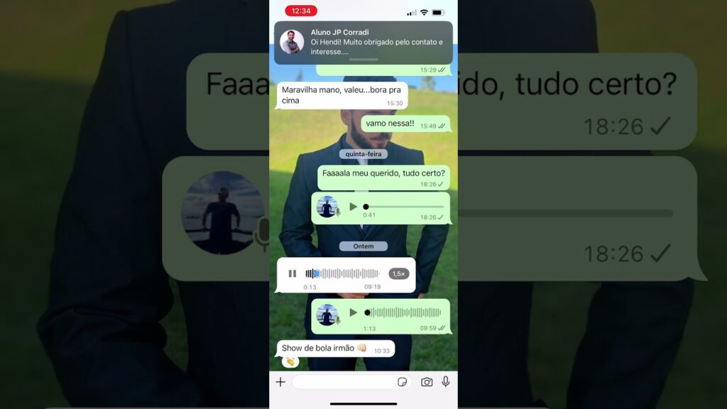 Vídeo: feedbacks de alunos