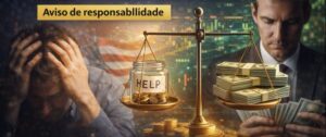 Especialista em podcast explicando como funciona o copy trade como fonte de renda passiva automática no mercado financeiro.